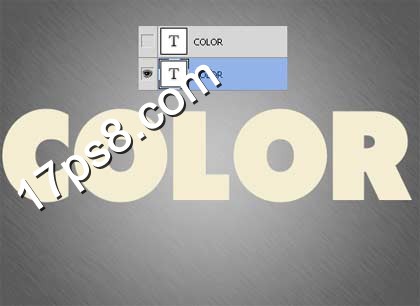 Photoshop制作简单的彩色布纹字_亿码酷站___亿码酷站平面设计教程插图4