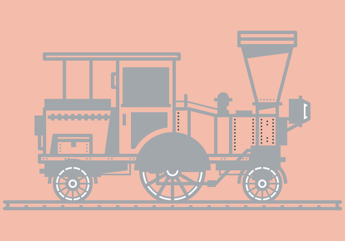 Illustrator绘制复古蒸汽火车插画_亿码酷站___亿码酷站ai教程插图45