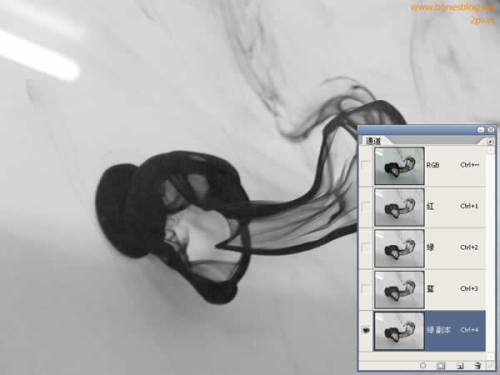 Photoshop抠图教程:墨的艺术_亿码酷站___亿码酷站平面设计教程插图3