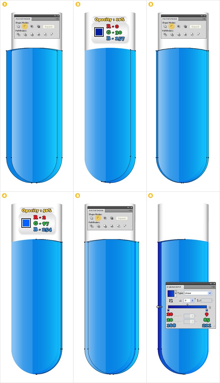 Illustrator实例教程：制作苹果QuickTime标志_亿码酷站___亿码酷站ai教程插图6