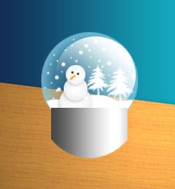 PS制作圣诞冰晶透亮的雪球_亿码酷站___亿码酷站平面设计教程插图28