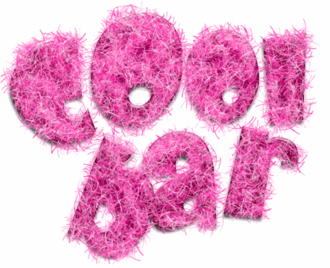 Photoshop制作粉红长毛特效字_亿码酷站___亿码酷站平面设计教程插图