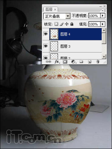 Photoshop为陶瓷花瓶添加精美的图案_亿码酷站___亿码酷站平面设计教程插图18