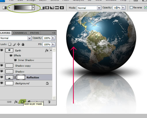 Photoshop中制作一个闪耀的地球_亿码酷站___亿码酷站平面设计教程插图18