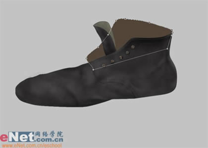 Photoshop鼠绘一只旧皮鞋_亿码酷站___亿码酷站平面设计教程插图29