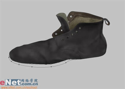 Photoshop鼠绘一只旧皮鞋_亿码酷站___亿码酷站平面设计教程插图38