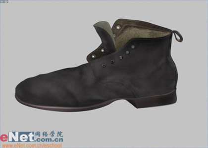 Photoshop鼠绘一只旧皮鞋_亿码酷站___亿码酷站平面设计教程插图41