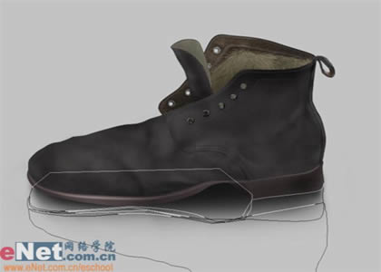 Photoshop鼠绘一只旧皮鞋_亿码酷站___亿码酷站平面设计教程插图44