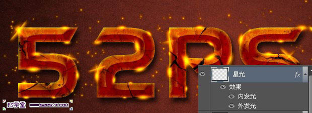 Photoshop打造超酷的火焰裂纹字_亿码酷站___亿码酷站平面设计教程插图20