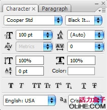 立体金属光泽字效PHOTOSHOP教程_亿码酷站___亿码酷站平面设计教程插图6