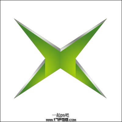 PS制作质感XBox360图标鼠绘教程_亿码酷站___亿码酷站平面设计教程插图9