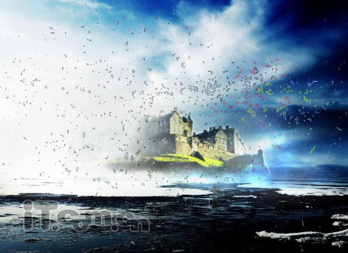 Photoshop打造一座神秘的海上城堡_亿码酷站___亿码酷站平面设计教程插图16