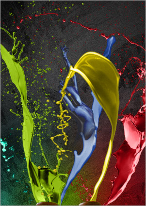 Photoshop合成五彩缤纷的油漆舞者_亿码酷站___亿码酷站平面设计教程插图10