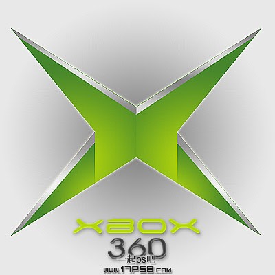PS制作质感XBox360图标鼠绘教程_亿码酷站___亿码酷站平面设计教程插图