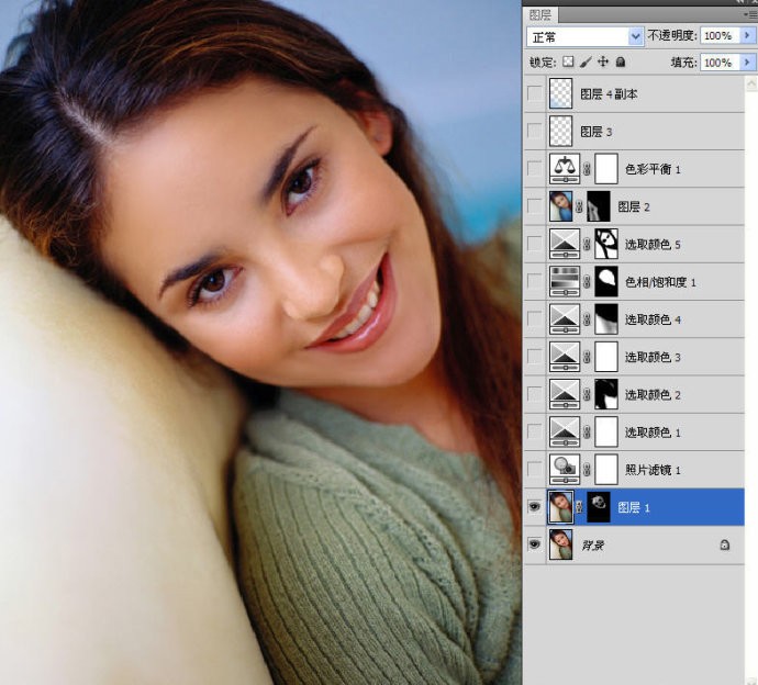 Photoshop为肖像摄影照片磨皮调色_亿码酷站___亿码酷站平面设计教程插图2
