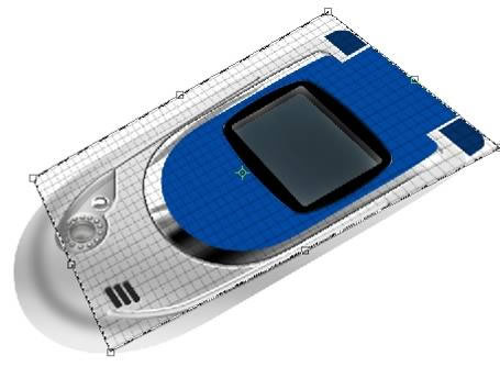 Photoshop鼠绘实例:手机的绘制_亿码酷站___亿码酷站平面设计教程插图29