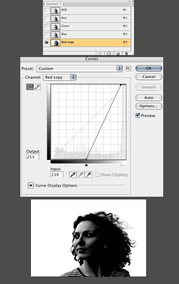 黑白图像的快速上色及更换背景_亿码酷站___亿码酷站平面设计教程插图3