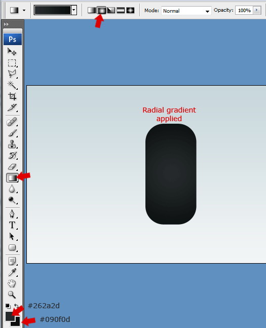Photoshop绘制一个鼠标_亿码酷站___亿码酷站平面设计教程插图3