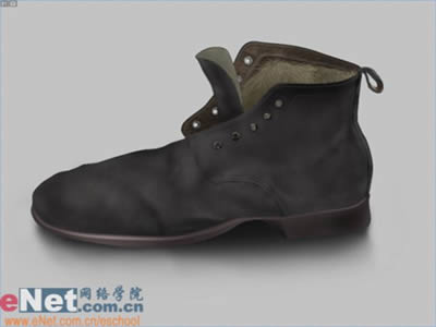 Photoshop鼠绘一只旧皮鞋_亿码酷站___亿码酷站平面设计教程插图43