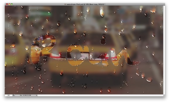 Photoshop打造带水珠的雾化玻璃效果_亿码酷站___亿码酷站平面设计教程插图13