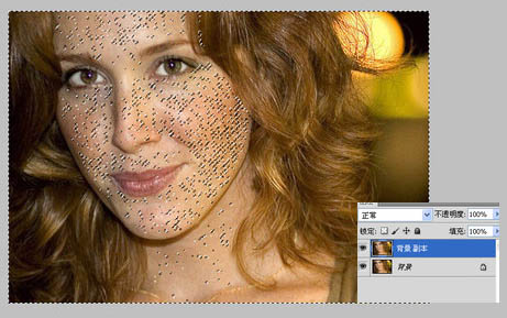 利用通道选区快速消除人物脸部的斑点_亿码酷站___亿码酷站平面设计教程插图5