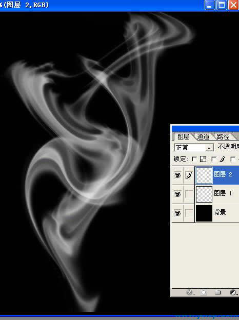 PhotoShop制作烟雾效果_亿码酷站___亿码酷站平面设计教程插图9