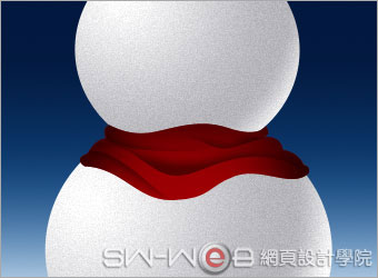 PHOTOSHOP鼠绘漂亮的圣诞雪人_亿码酷站___亿码酷站平面设计教程插图8