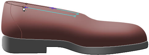 PS路径工具绘制皮鞋_亿码酷站___亿码酷站平面设计教程插图5