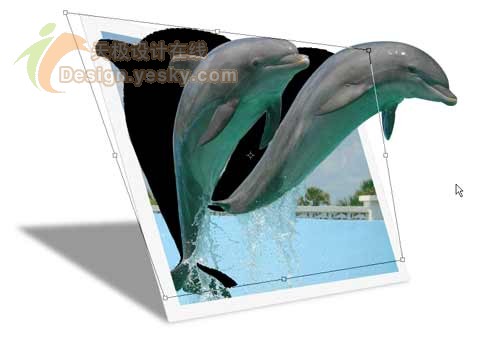 Photoshop制作跃出照片的海豚特效_亿码酷站___亿码酷站平面设计教程插图11