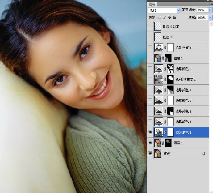 Photoshop为肖像摄影照片磨皮调色_亿码酷站___亿码酷站平面设计教程插图3