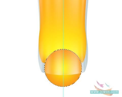 PS绘制橙汁玻璃杯_亿码酷站___亿码酷站平面设计教程插图15