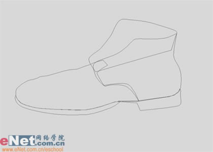 Photoshop鼠绘一只旧皮鞋_亿码酷站___亿码酷站平面设计教程插图3