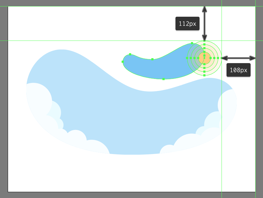 AI绘制热气球插画教程_亿码酷站___亿码酷站ai教程插图6