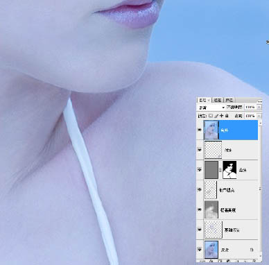 Photoshop打造经典的粉蓝色水晶人像效果_亿码酷站___亿码酷站平面设计教程插图13