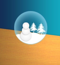 PS制作圣诞冰晶透亮的雪球_亿码酷站___亿码酷站平面设计教程插图18
