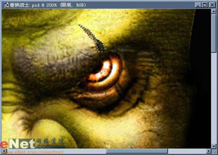 Photoshop鼠绘教程:魔兽兽族战士_亿码酷站___亿码酷站平面设计教程插图24