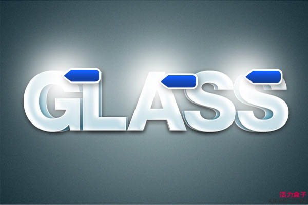 Photoshop制作玻璃质感的立体字效果_亿码酷站___亿码酷站平面设计教程插图16