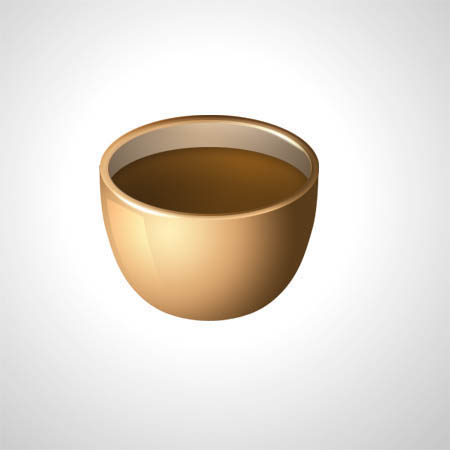 Photoshop绘制一只茶杯_亿码酷站___亿码酷站平面设计教程插图14