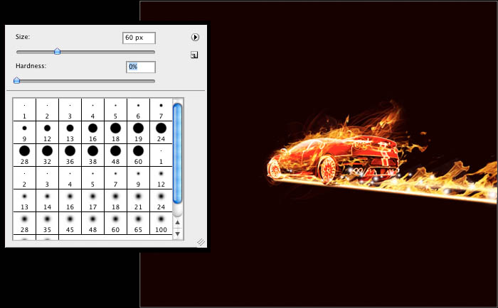Photoshop打造超酷的火焰汽车_亿码酷站___亿码酷站平面设计教程插图7
