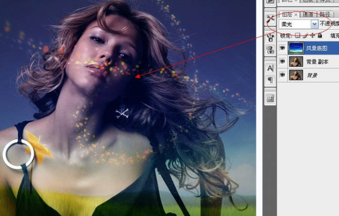 利用Photoshop橡皮工具抠出较多发丝的人物图片_亿码酷站___亿码酷站平面设计教程插图3