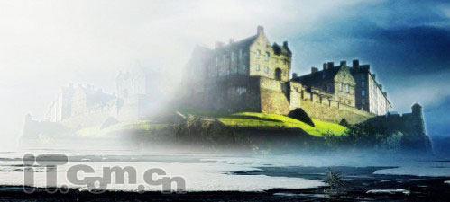 Photoshop打造一座神秘的海上城堡_亿码酷站___亿码酷站平面设计教程插图10