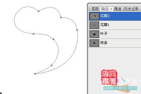 PS鼠绘牡丹花_亿码酷站___亿码酷站平面设计教程插图2