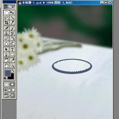 Photoshop鼠绘实例：浪漫鲜花与烛光_亿码酷站___亿码酷站平面设计教程插图6