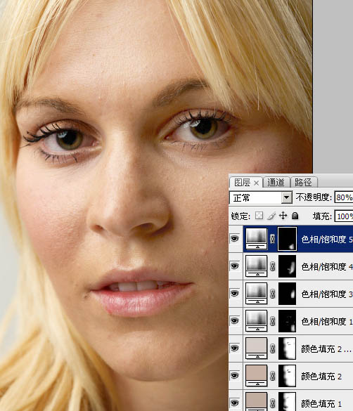Photoshop保留细节: 修复脸的暗部_亿码酷站___亿码酷站平面设计教程插图8