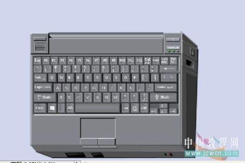 Photoshop鼠绘笔记本电脑_亿码酷站___亿码酷站平面设计教程插图31