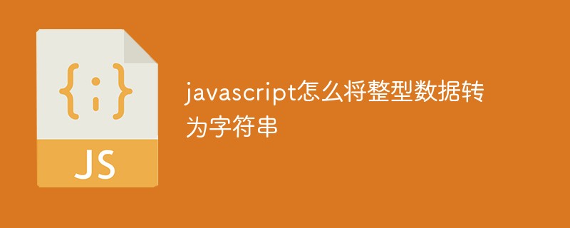 javascript怎么将整型数据转为字符串插图
