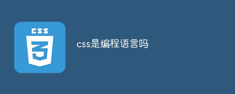 css是编程语言吗插图