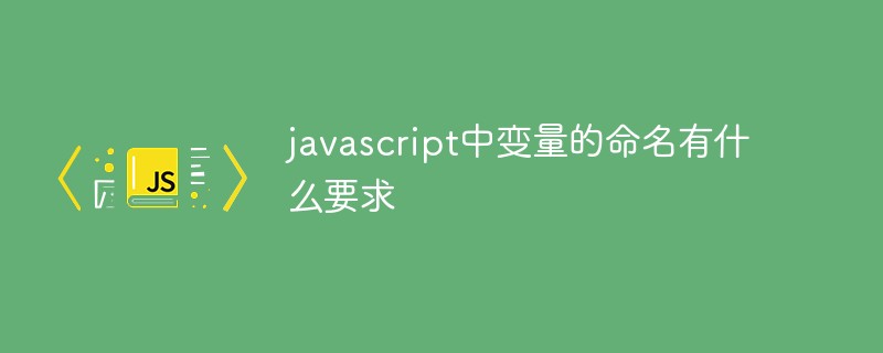 javascript中变量的命名有什么要求插图