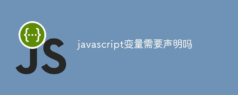 javascript变量需要声明吗插图