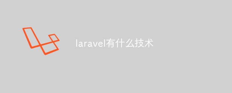 laravel有什么技术插图